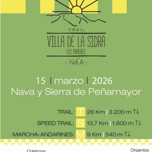 TRAIL VILLA DE LA SIDRA LES PRAERES 2026