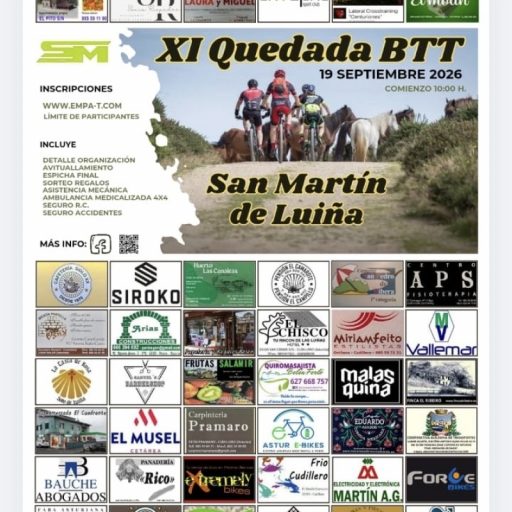XI QUEDADA BTT SAN MARTIN DE LUIÑA 2026