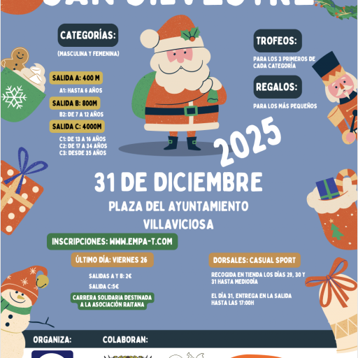 25 SAN SILVESTRE VILLAVICIOSA 2025