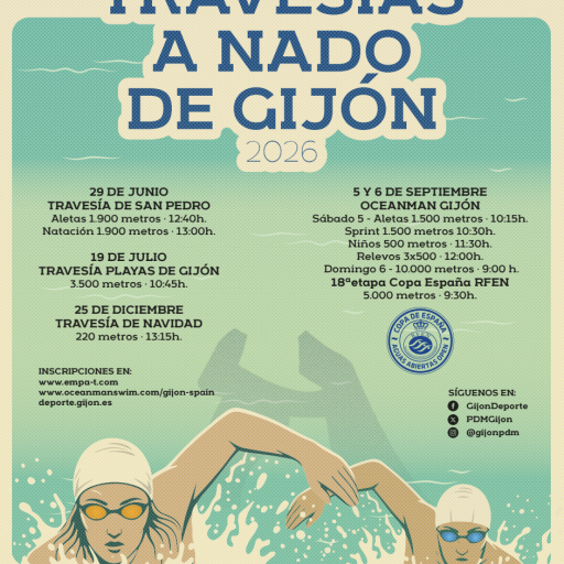 X TRAVESÍA PLAYAS DE GIJÓN 2026