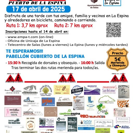 IV RUTA CICLO SENDERISTA PUERTO LA ESPINA