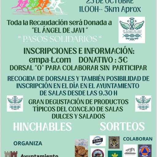 XI CARRERA-CAMINATA SOLIDARIA EN FAVOR DE LA ASOCIACIÓN EL ANGEL DE JAVI