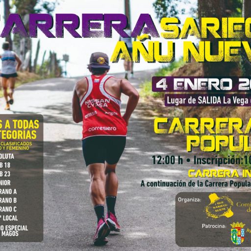 CARRERA SARIEGU DE AÑU NUEVU 2026