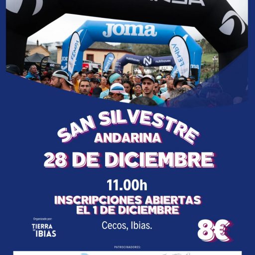 SAN SILVESTRE ANDARINA DE IBIAS 2025