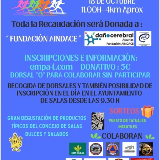 XII CARRERA-CAMINATA SOLIDARIA EN FAVOR DE LA FUNDACIÓN AINDACE