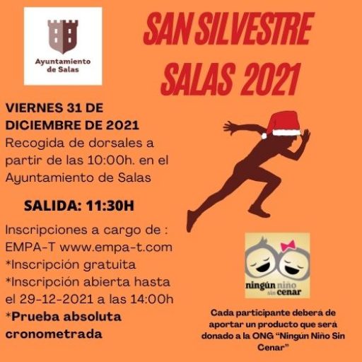 cartel san silvestre Salas 2021